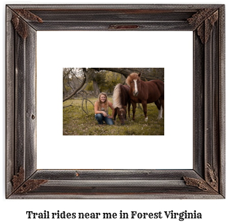 trail rides near me in Forest, Virginia